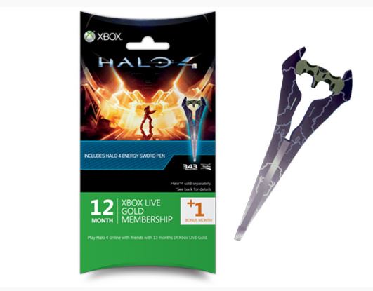 12 + 1 Meses Xbox Live Cuenta Chilena Halo 4 + Pluma 
